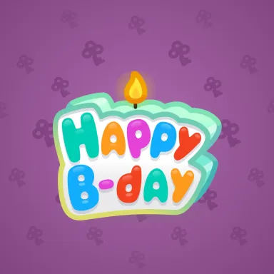 B-Day Candle
