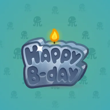 B-Day Candle