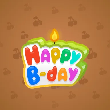 B-Day Candle