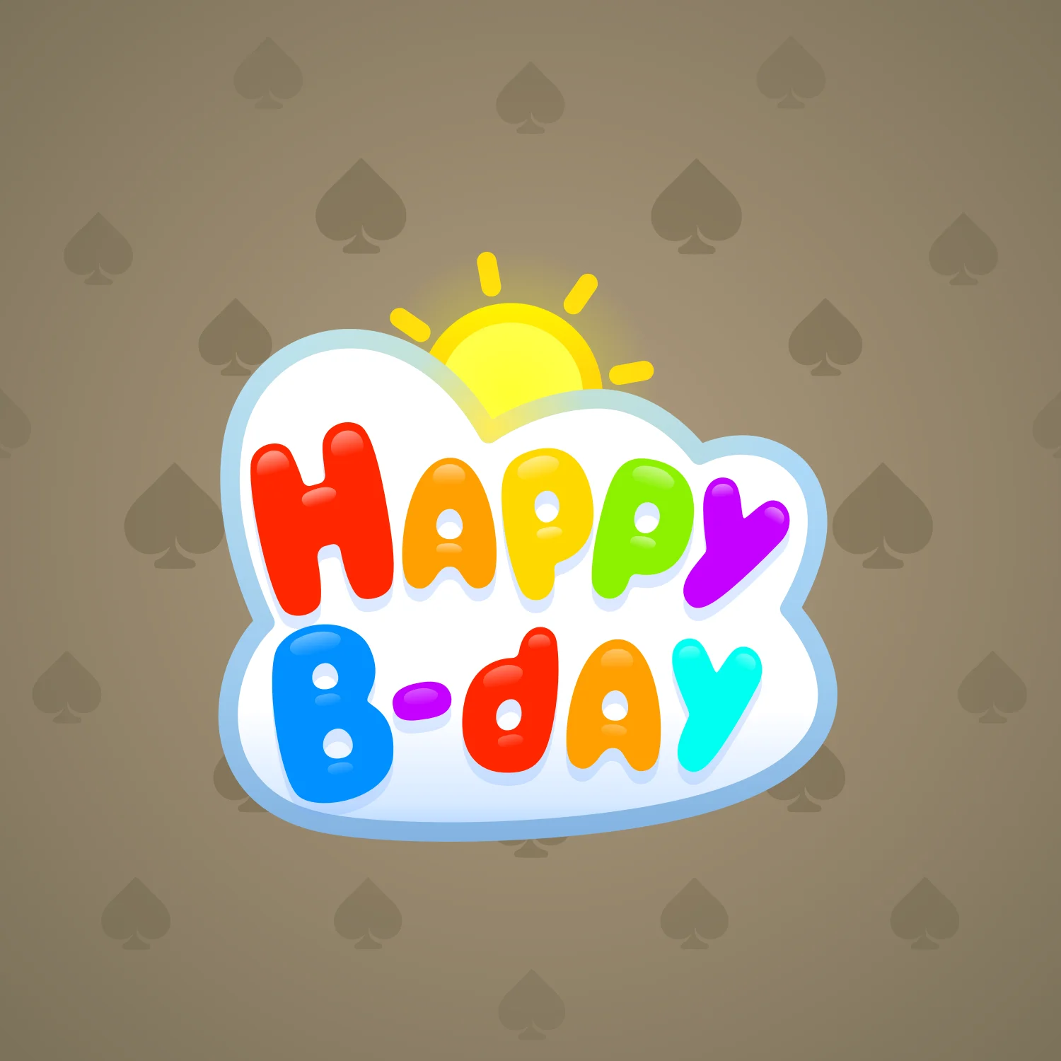 B-Day Candle