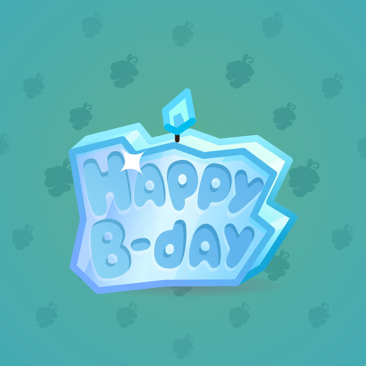 B-Day Candle