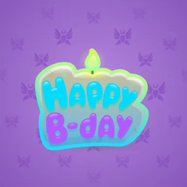 B-Day Candle