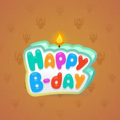 B-Day Candle