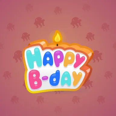 B-Day Candle