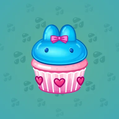 Bunny Muffin #14374