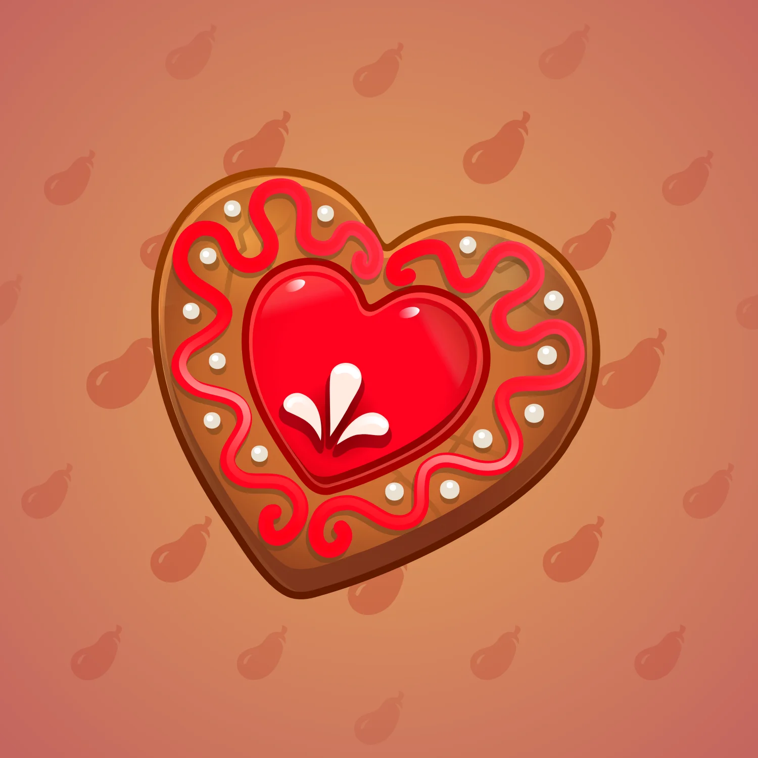 Cookie Heart #107534