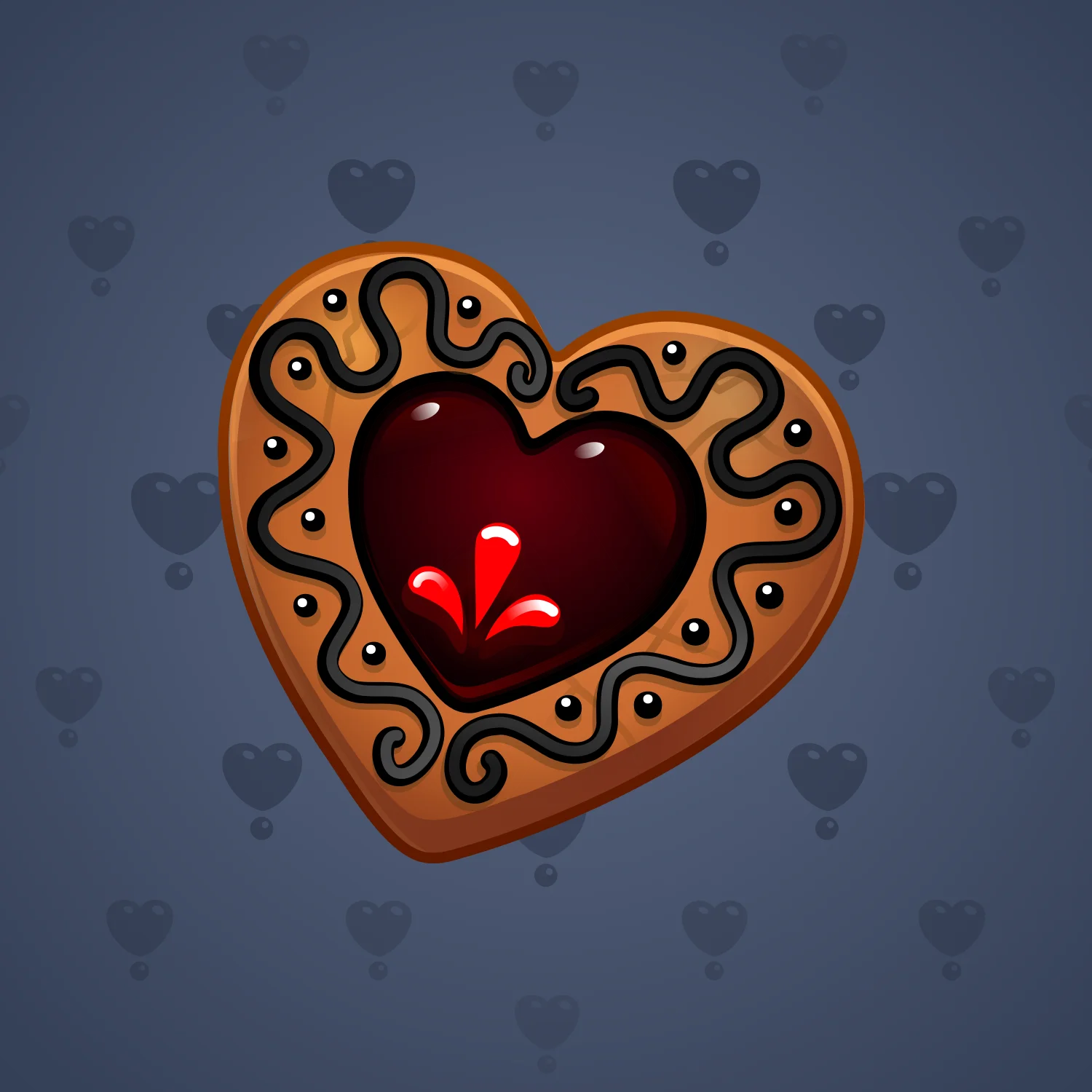 Cookie Heart #5807