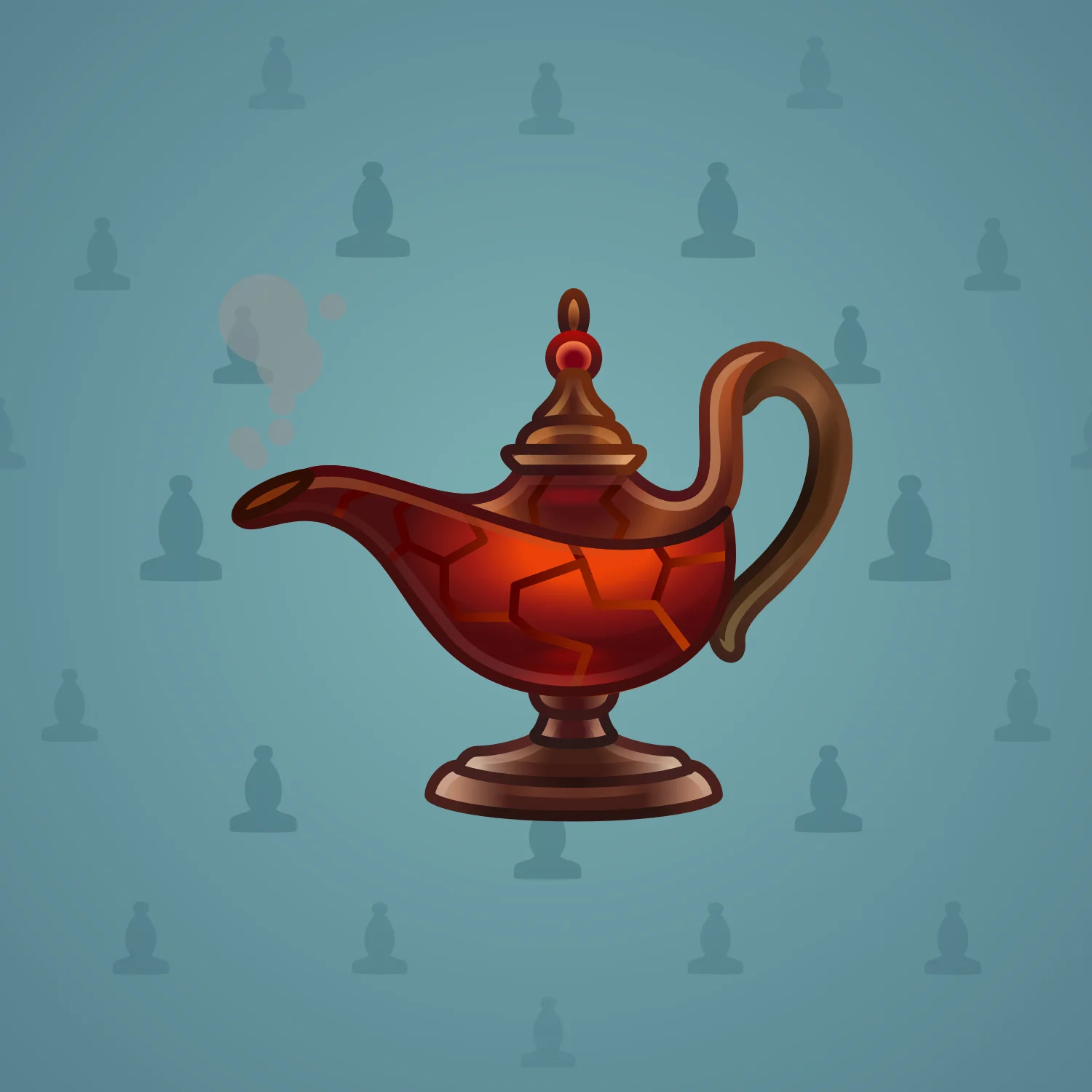 Genie Lamp #1721