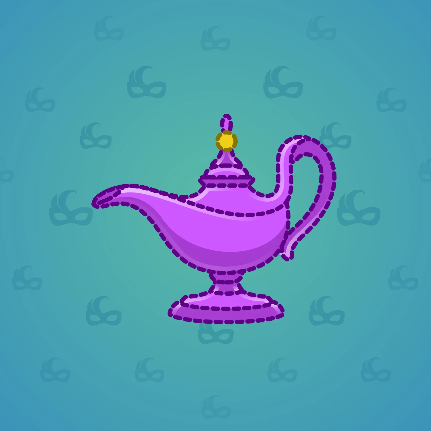Genie Lamp #2988
