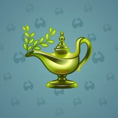 Genie Lamp #2994