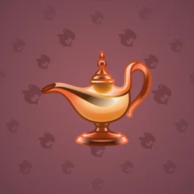 Genie Lamp #3038