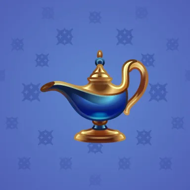 Genie Lamp #3471