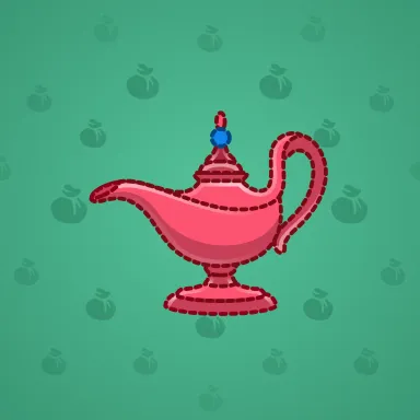 Genie Lamp #3566