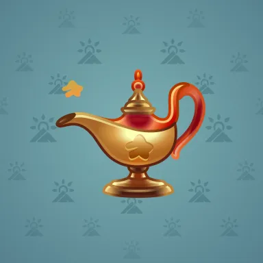 Genie Lamp #3630
