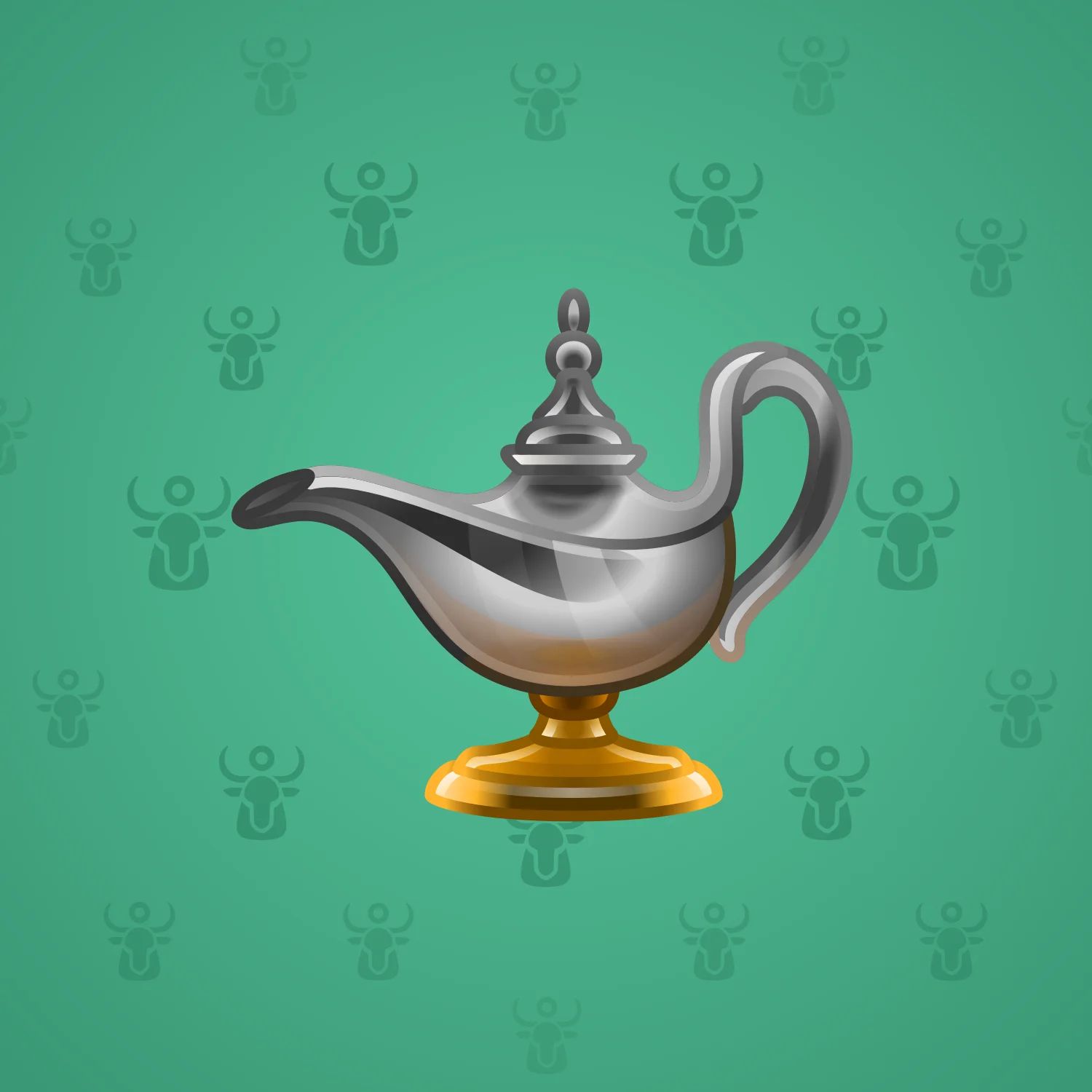 Genie Lamp #4062
