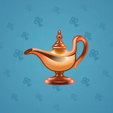 Genie Lamp #4155