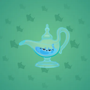 Genie Lamp #4649