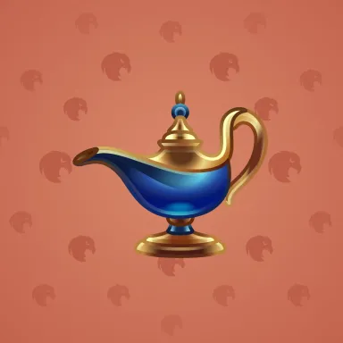 Genie Lamp #5936