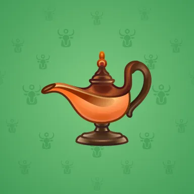 Genie Lamp #6154