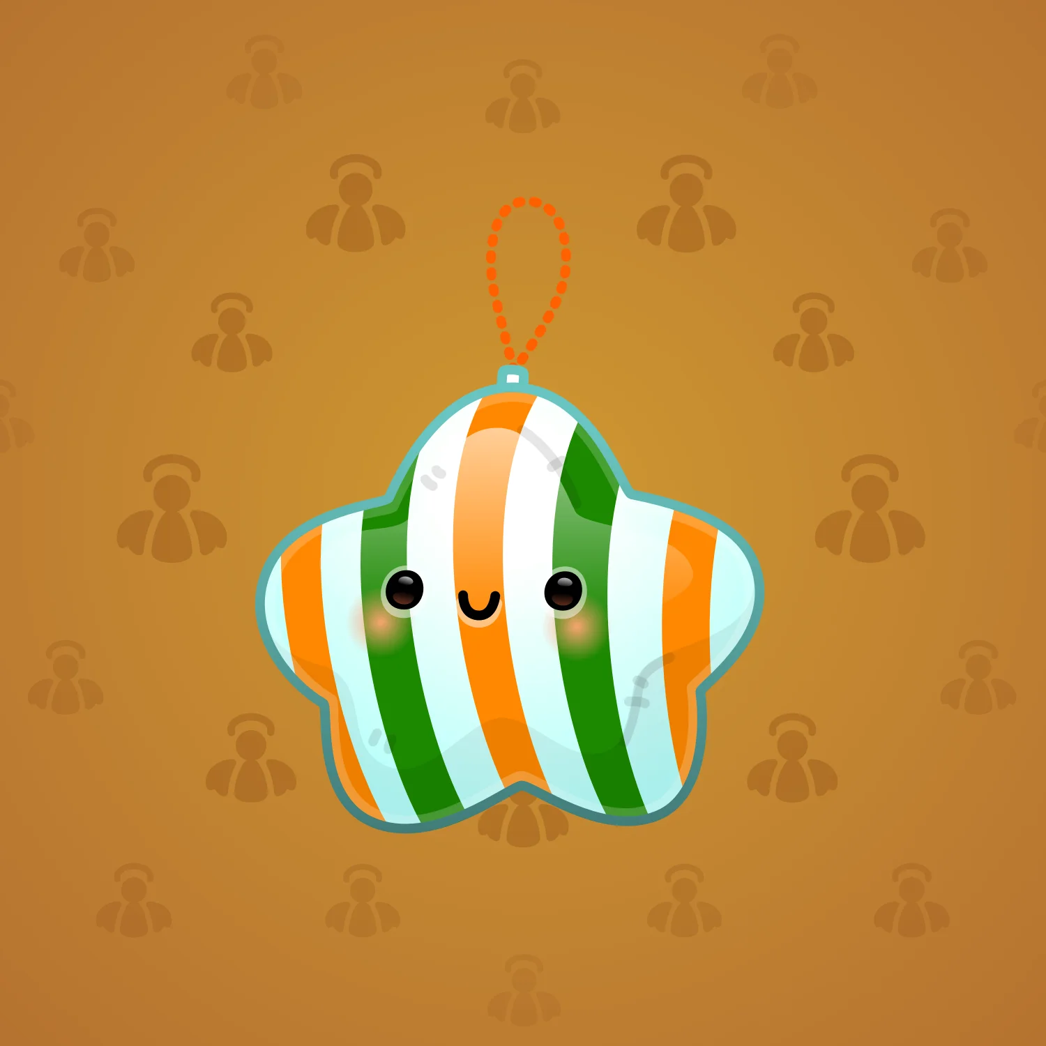 Hanging Star #15196