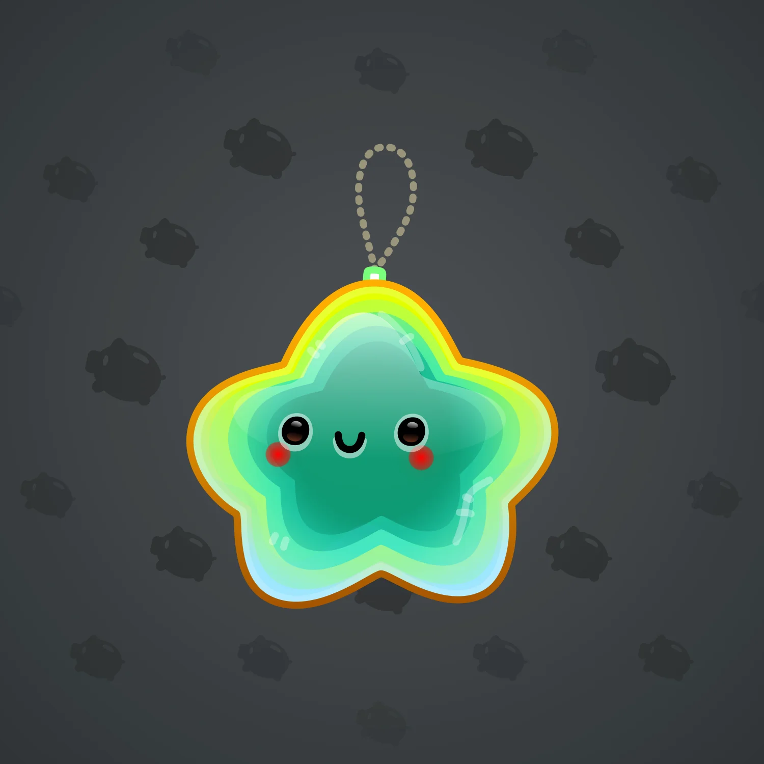 Hanging Star #26078
