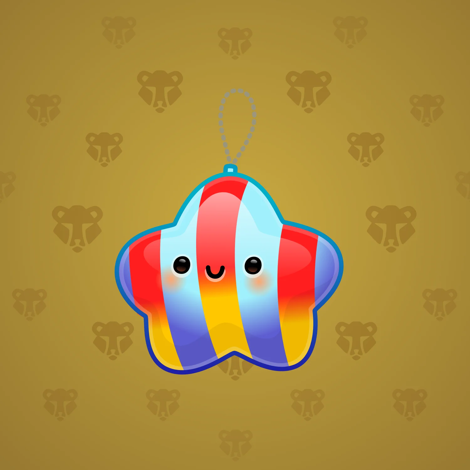 Hanging Star #4009