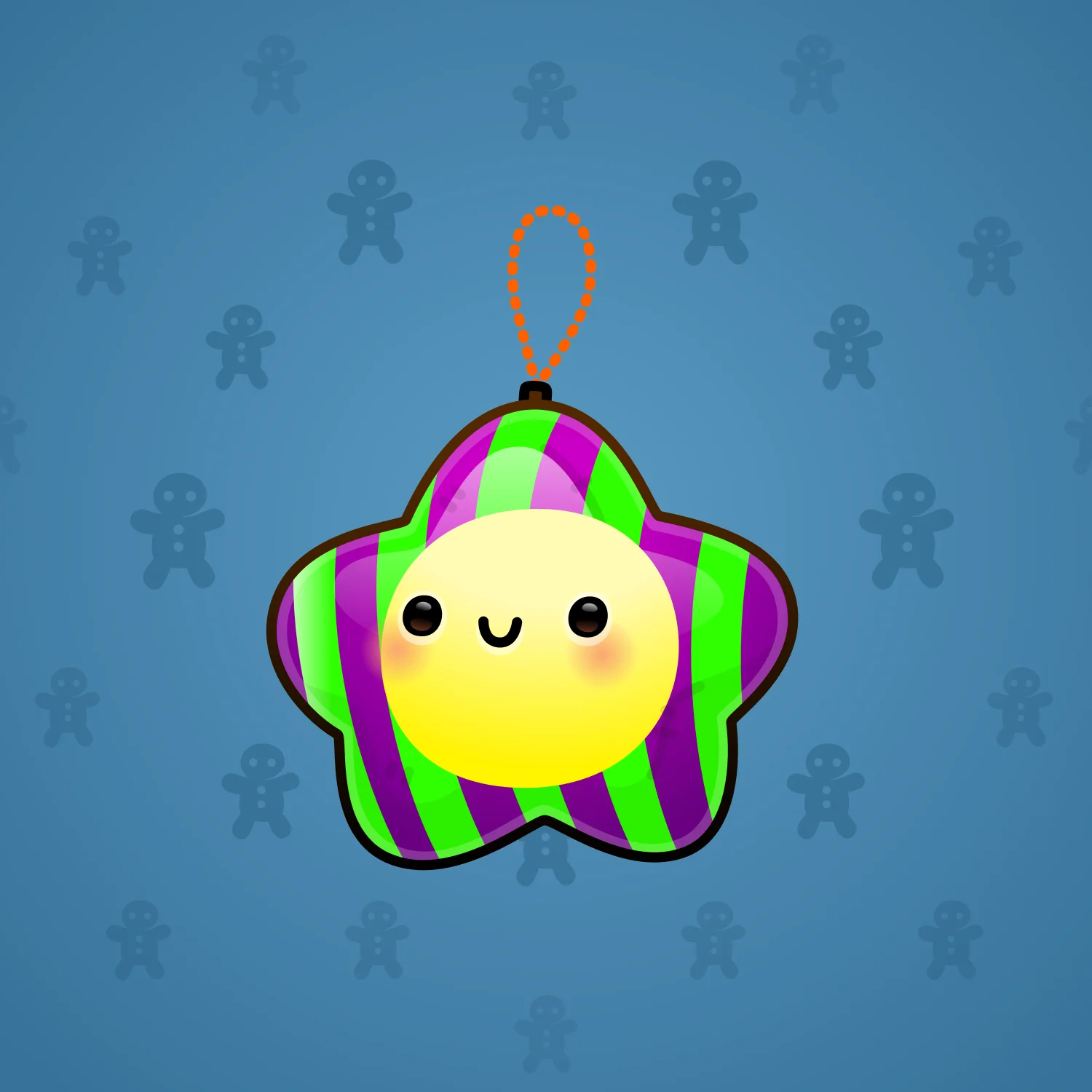 Hanging Star #681
