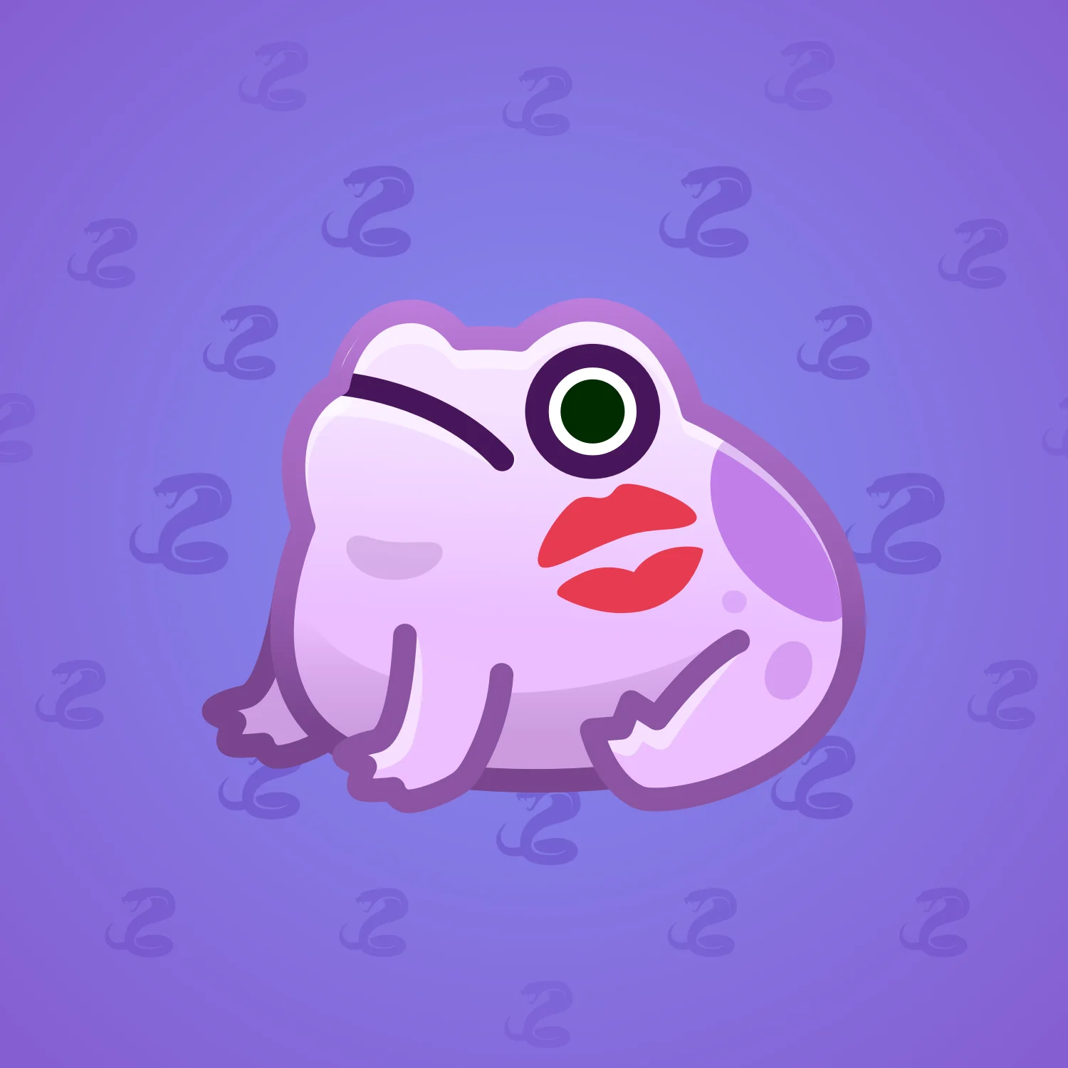 Kissed Frog #10256