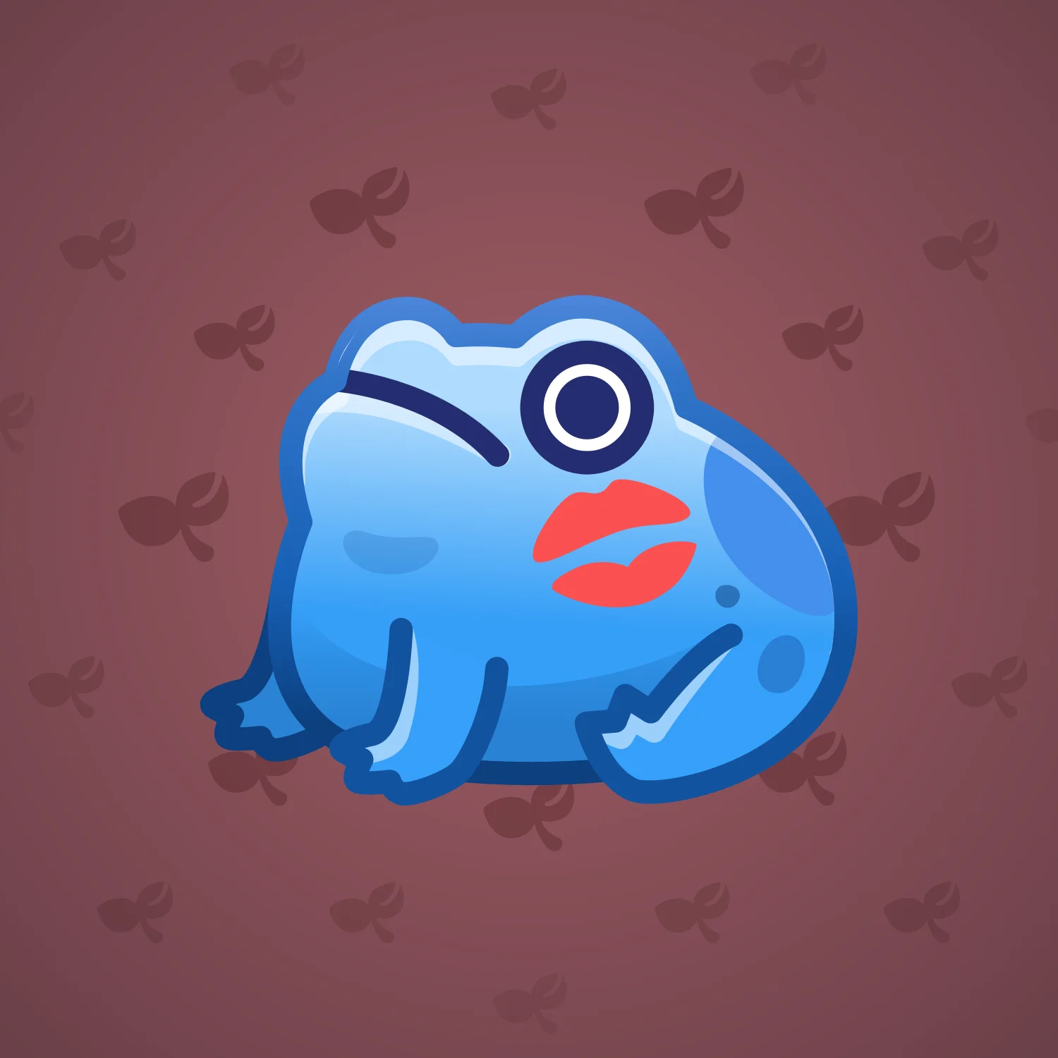 Kissed Frog #12259