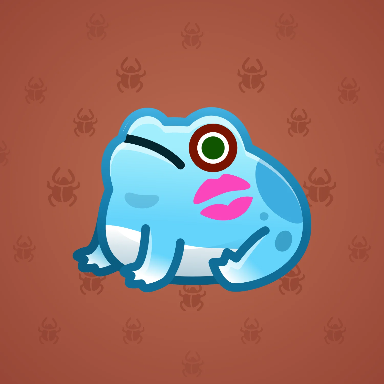 Kissed Frog #12968