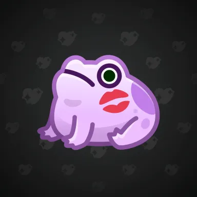 Kissed Frog #13445