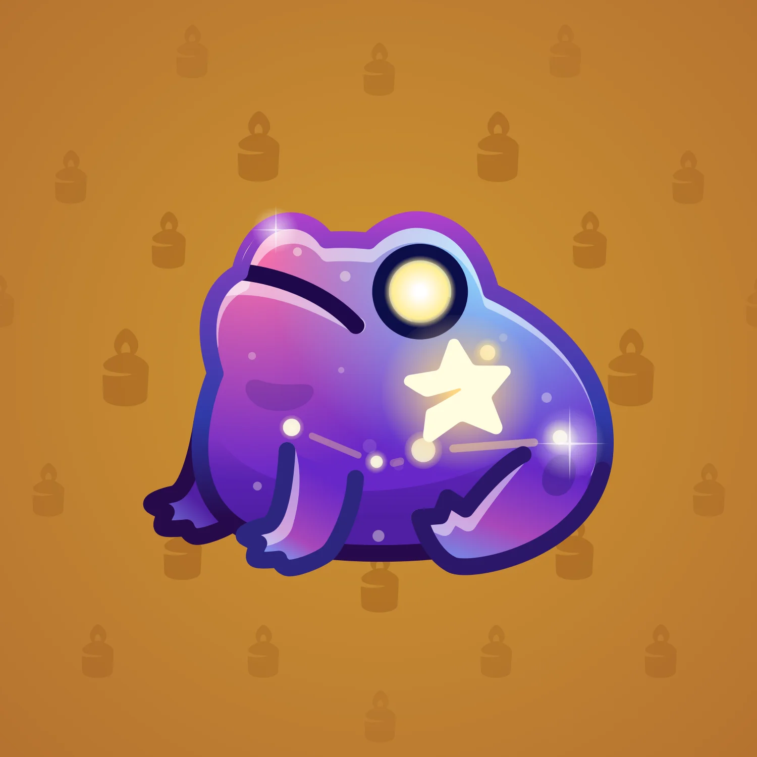 Kissed Frog #13449