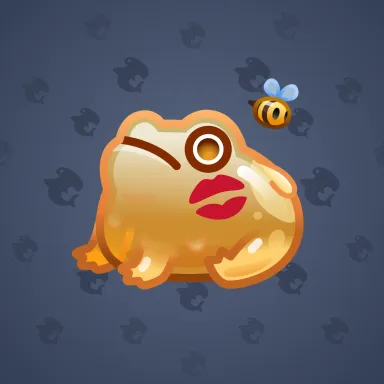 Kissed Frog #2038