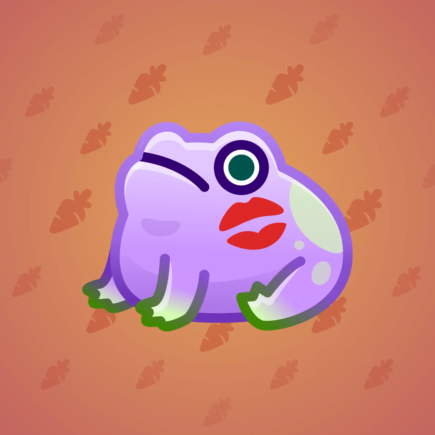 Kissed Frog #3758