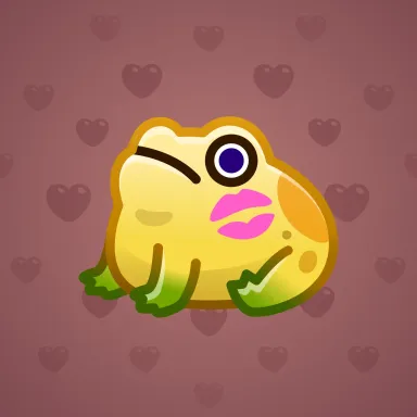 Kissed Frog #6044