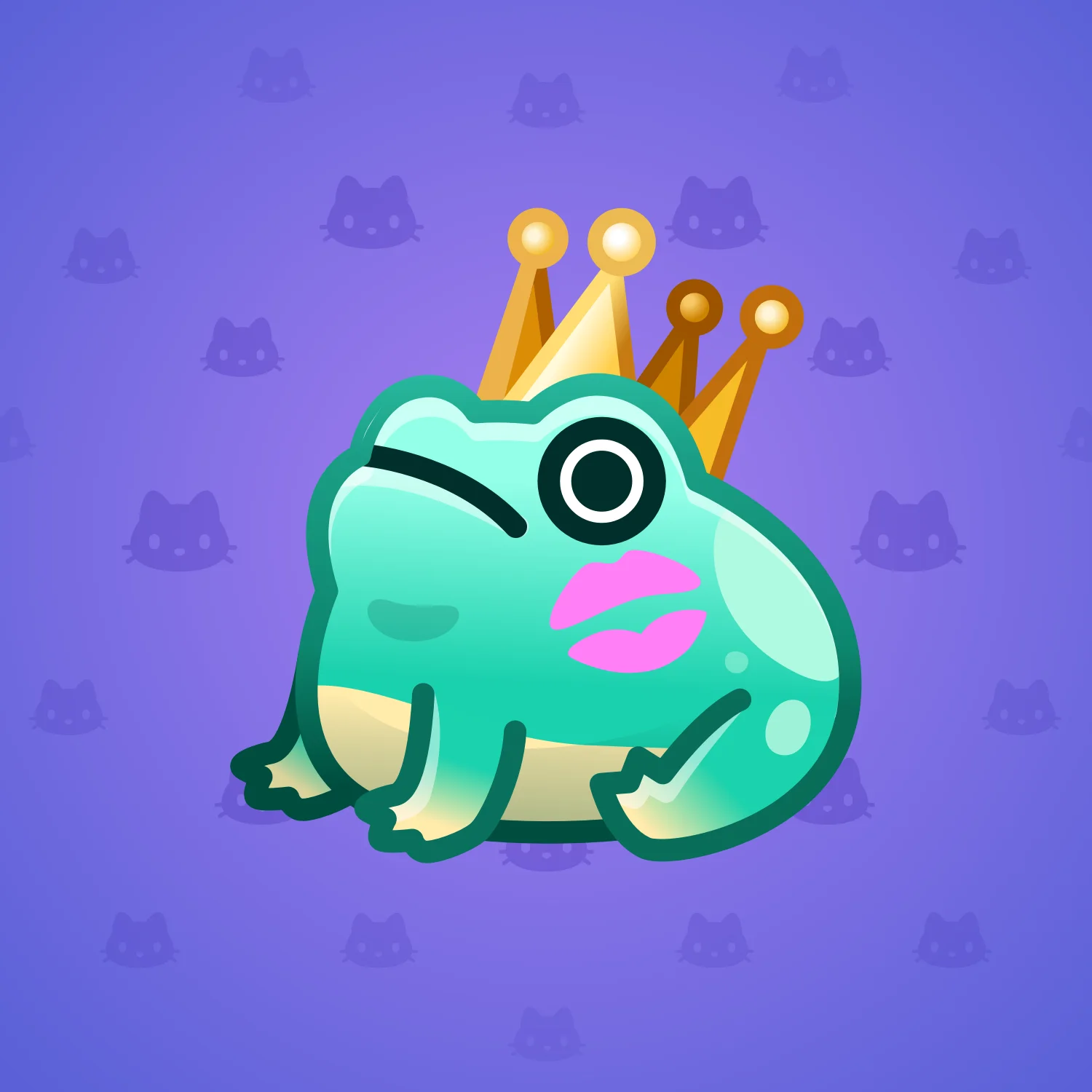Kissed Frog #6240