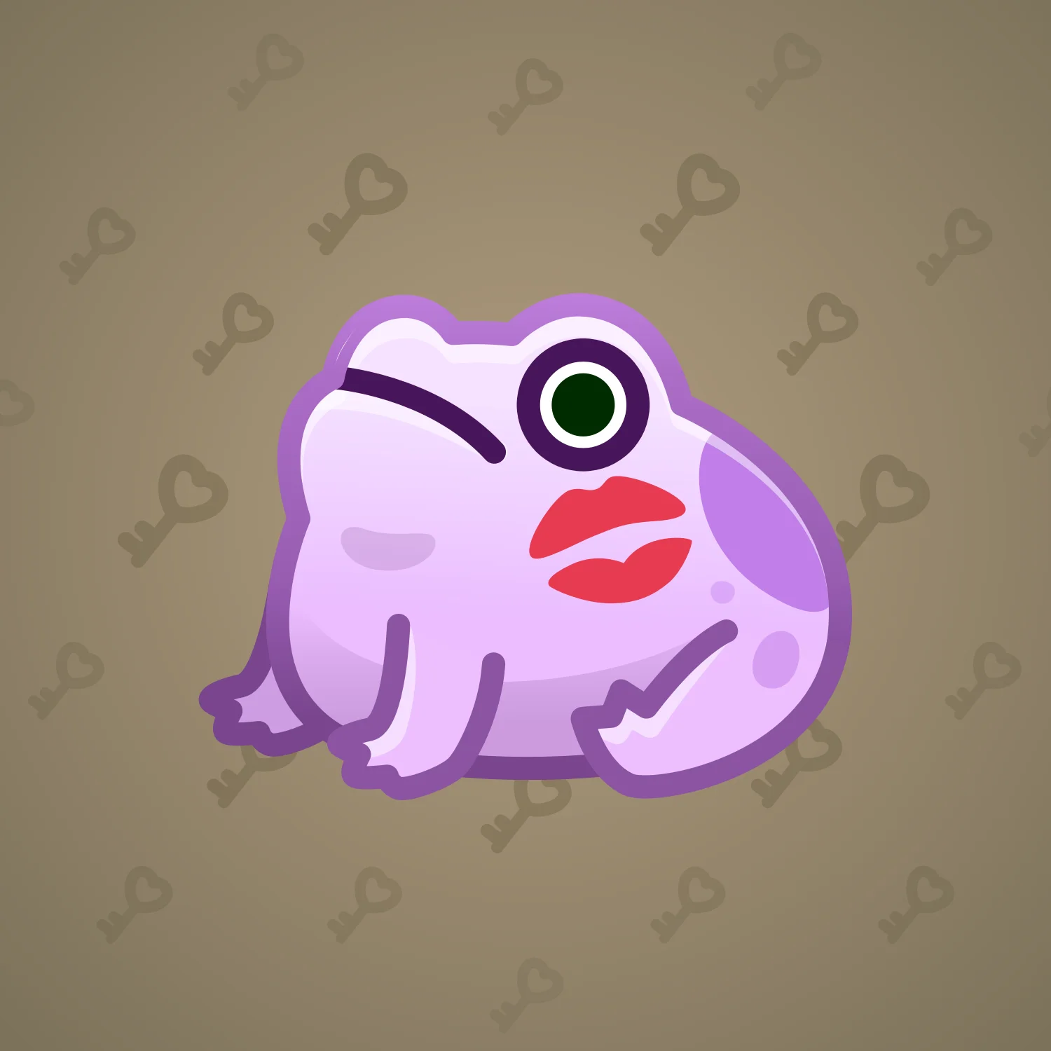 Kissed Frog