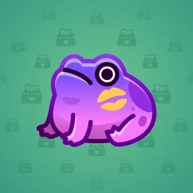 Kissed Frog #7396