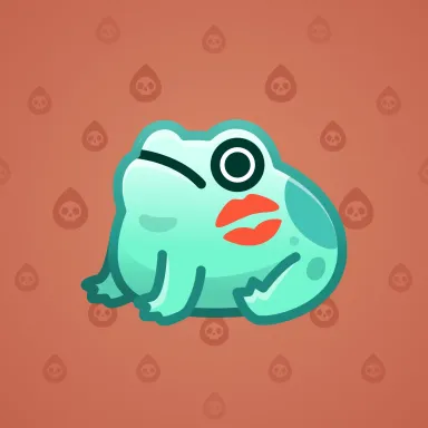 Kissed Frog #7956