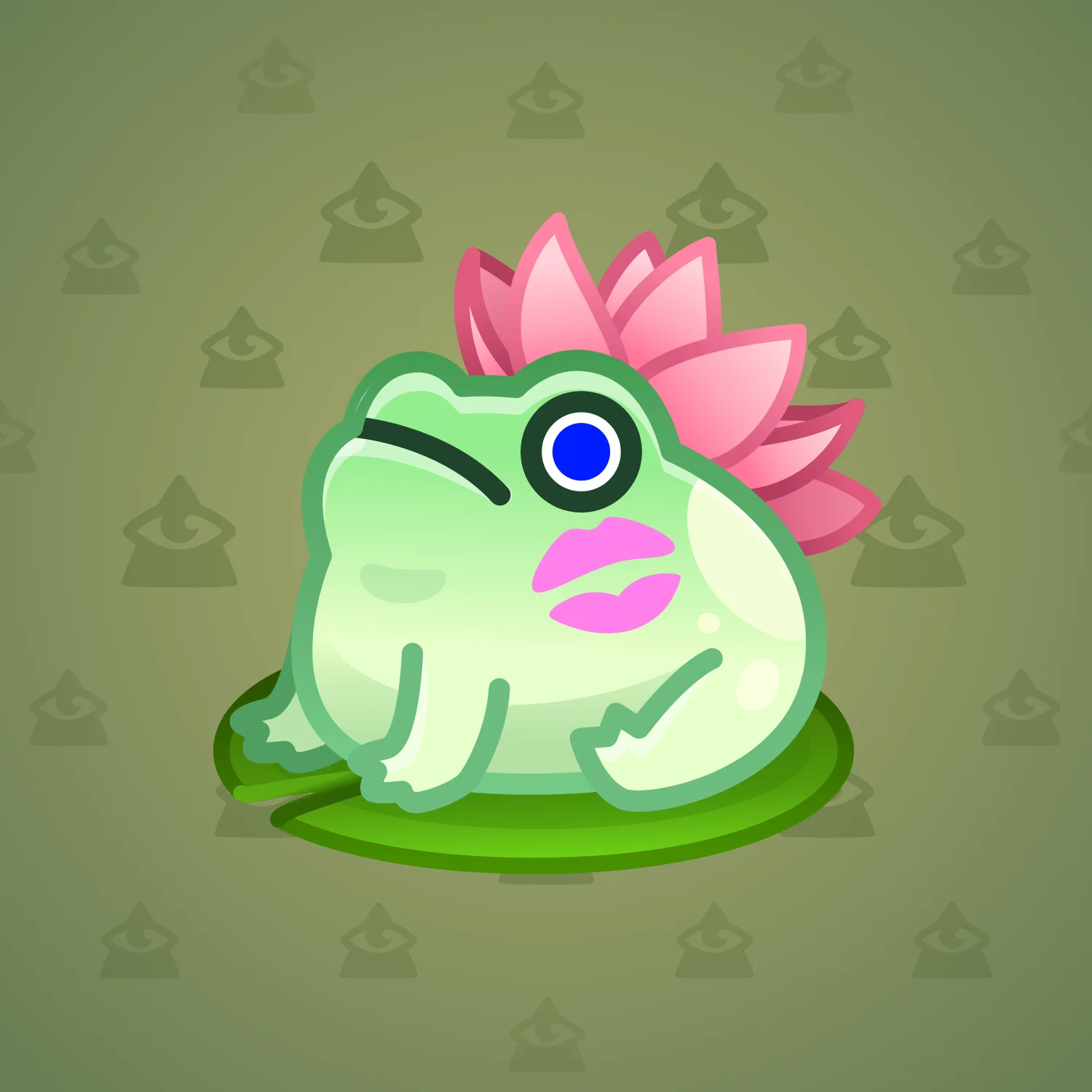 Kissed Frog #8142