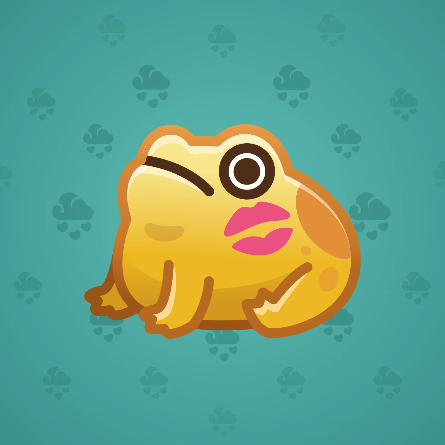 Kissed Frog
