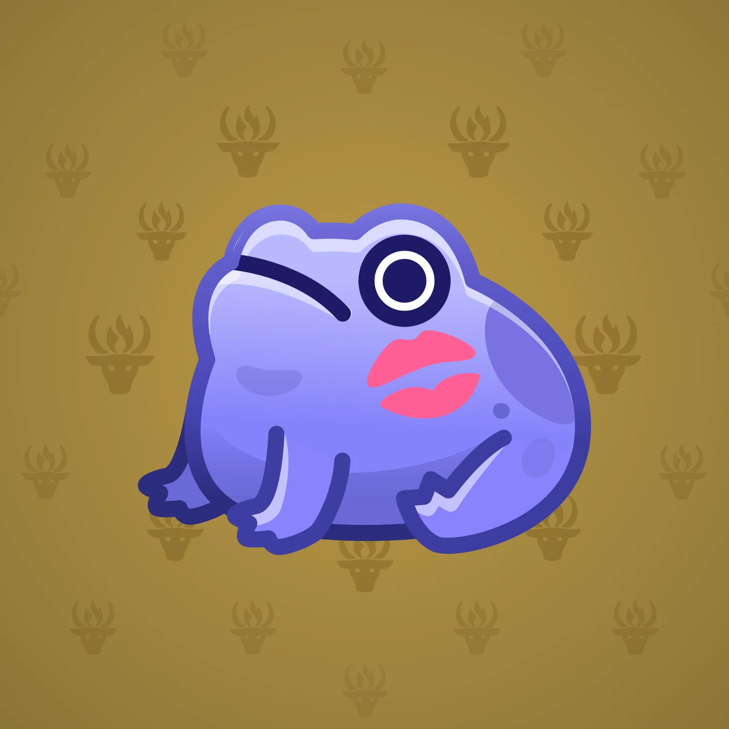 Kissed Frog #9751
