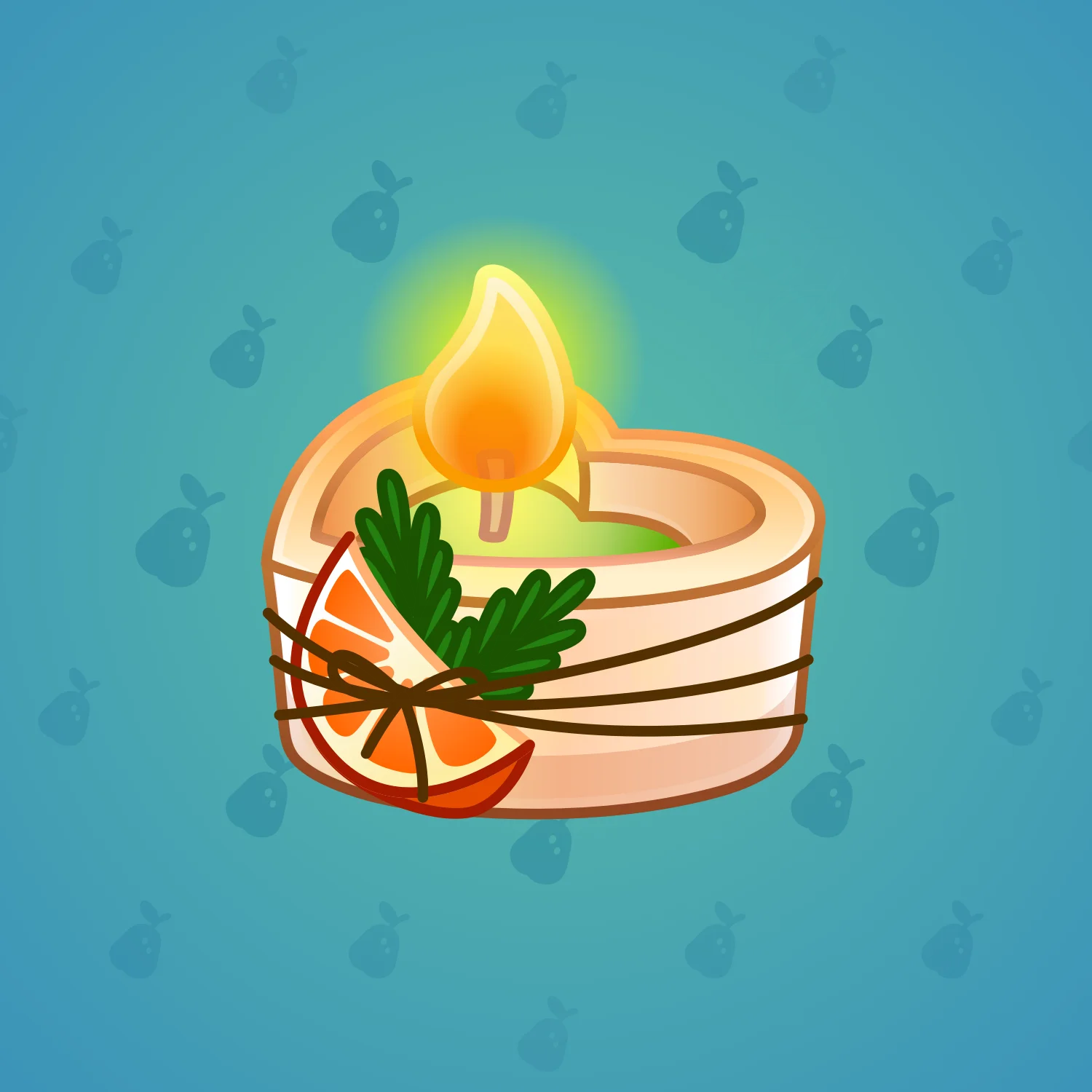 Love Candle #10146