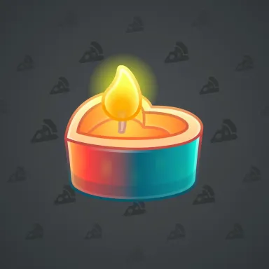 Love Candle #12224