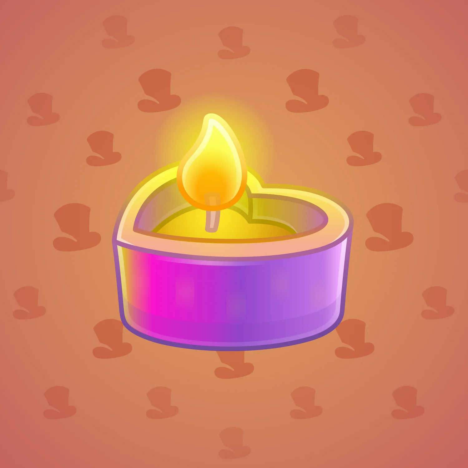 Love Candle #12528