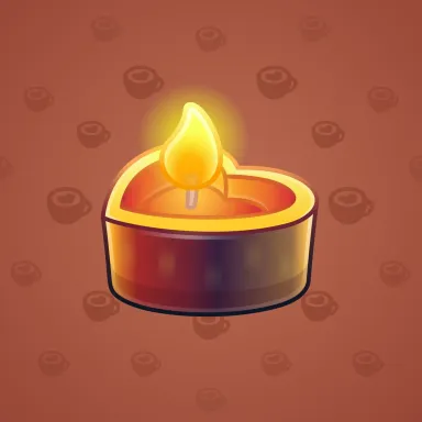 Love Candle #13245
