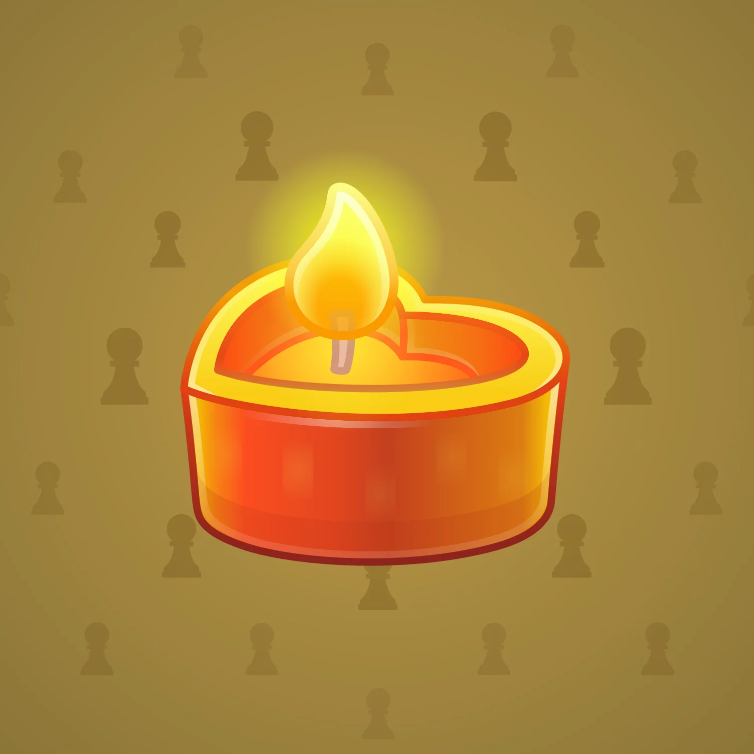 Love Candle #13385