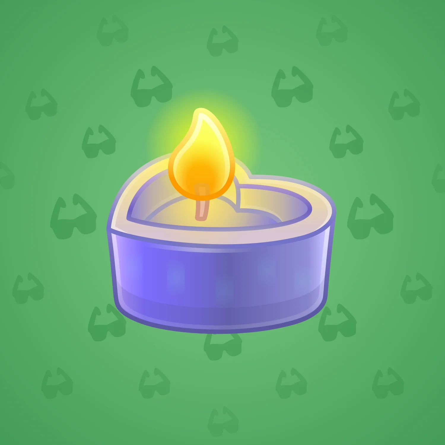 Love Candle #1758