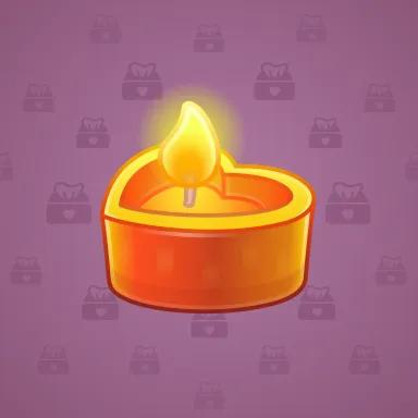 Love Candle #23468