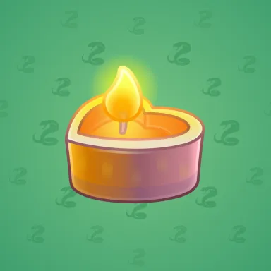 Love Candle #2591